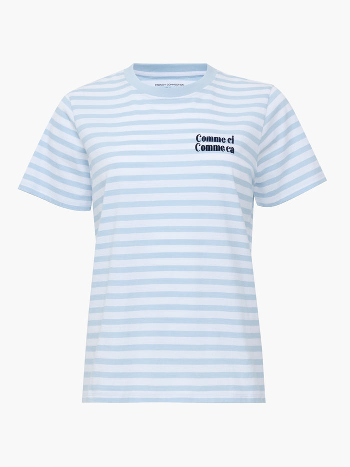 Comme Ci Comme Ca Striped T-Shirt