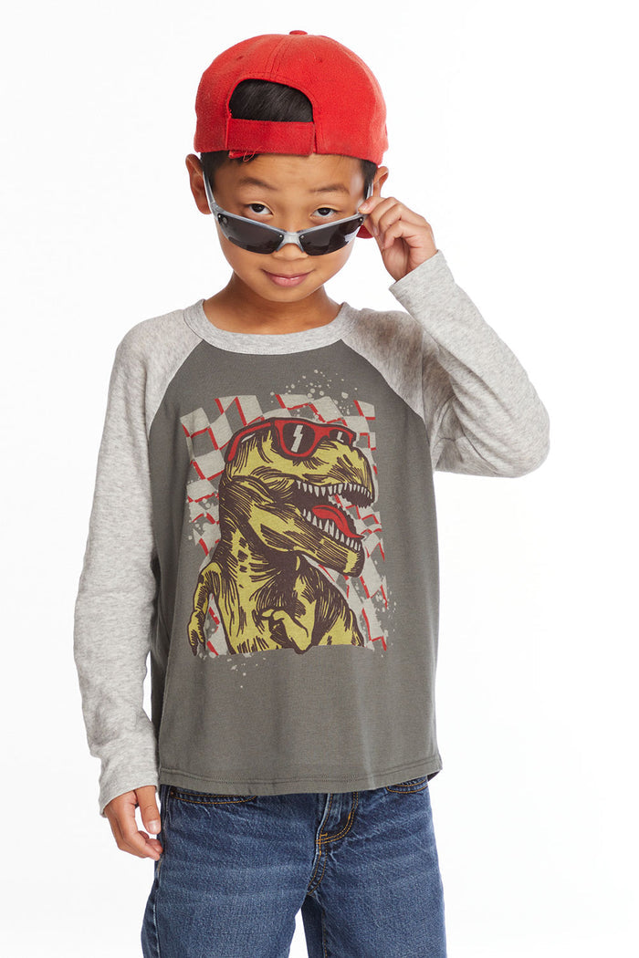 Cool Dino Boys Long Sleeve Tee Boys chaserbrand