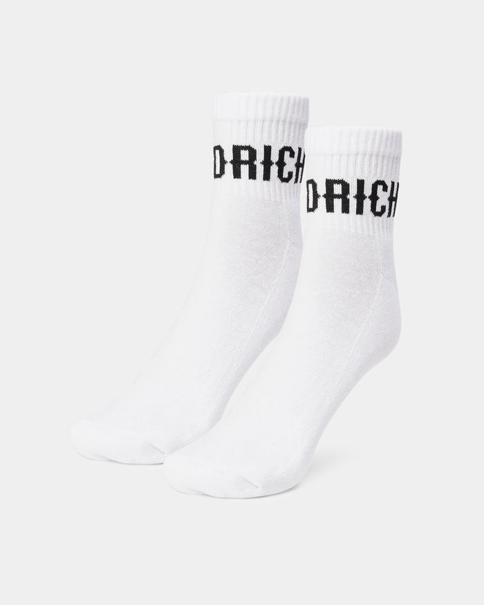 Core 3 Pack Quarter Socks - Black/White/Grey