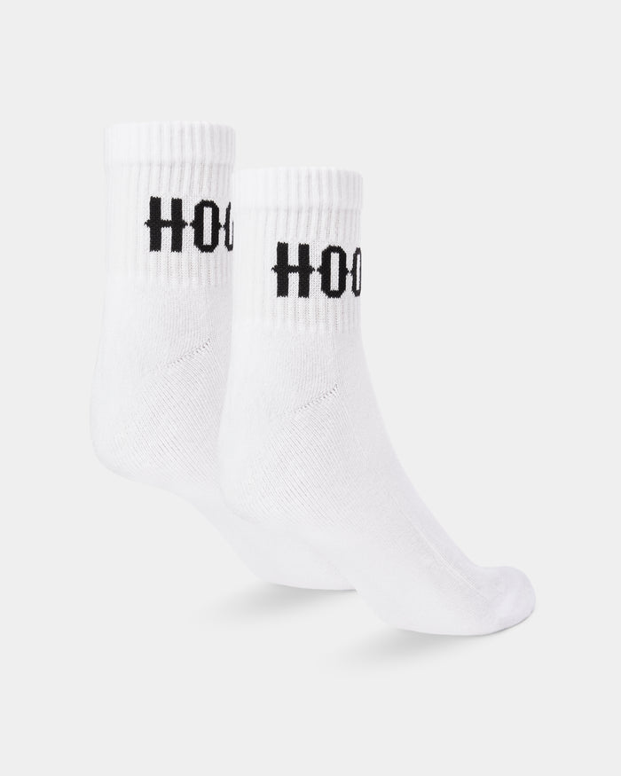 Core 3 Pack Quarter Socks - Black/White/Grey