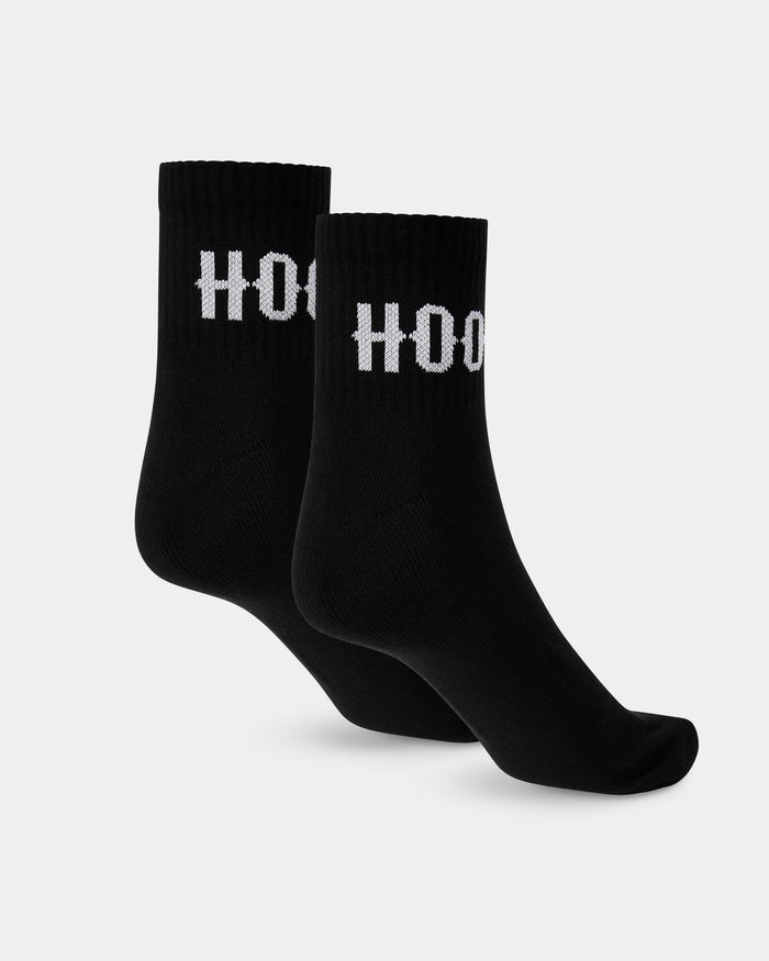 Core 3 Pack Quarter Socks - Black/White/Grey