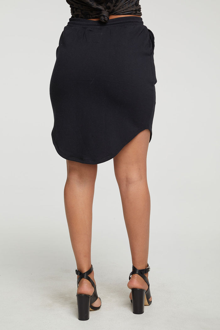 Cotton Fleece Shirttail Skirt WOMENS - chaserbrand