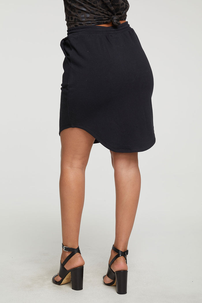 Cotton Fleece Shirttail Skirt WOMENS - chaserbrand
