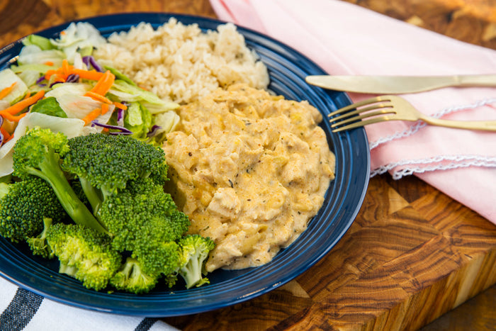 Crockstar Creamy Cajun Chicken