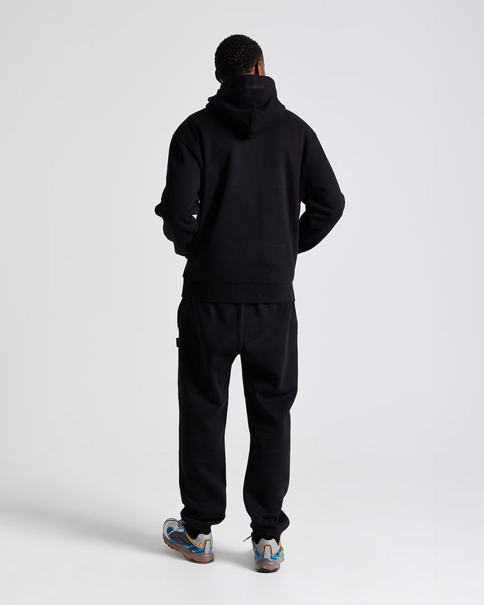 Curve Oversized Joggers - Black/Blue