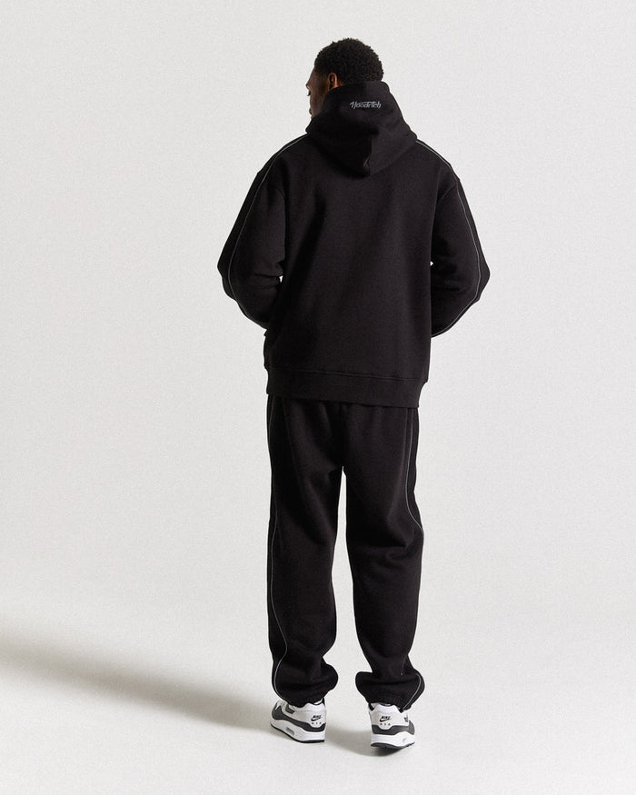 Cypher Oversized Jogger - Black/Reflective