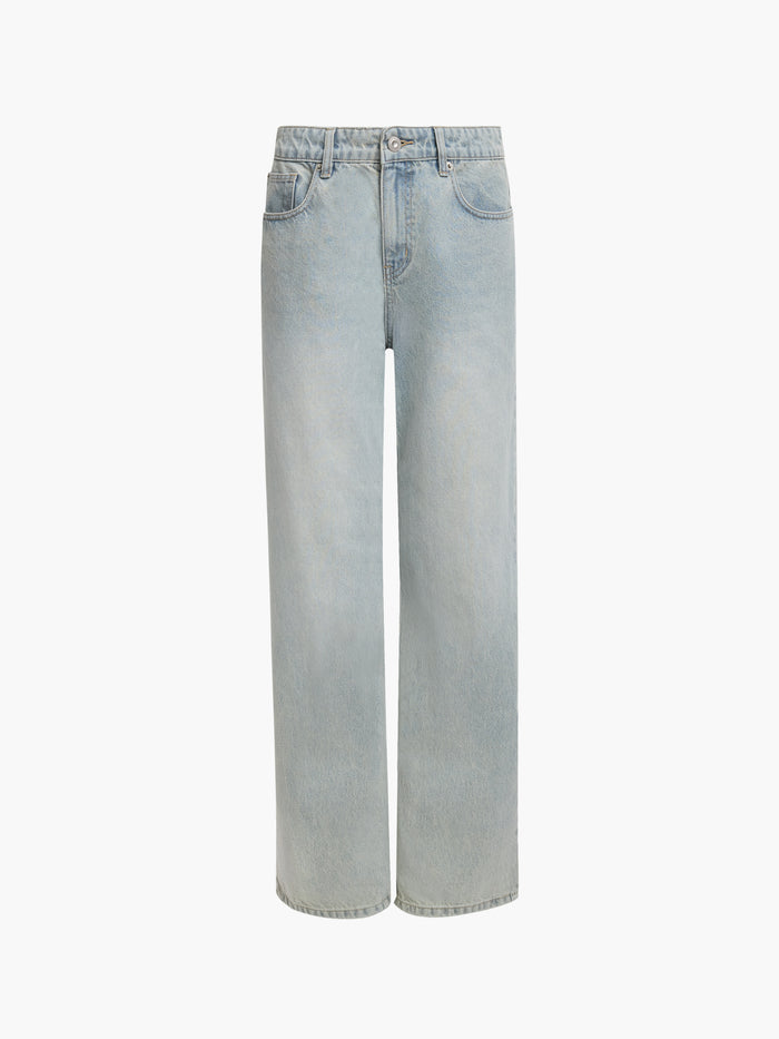 Dallas Light Wash Denim Straight Leg Jeans