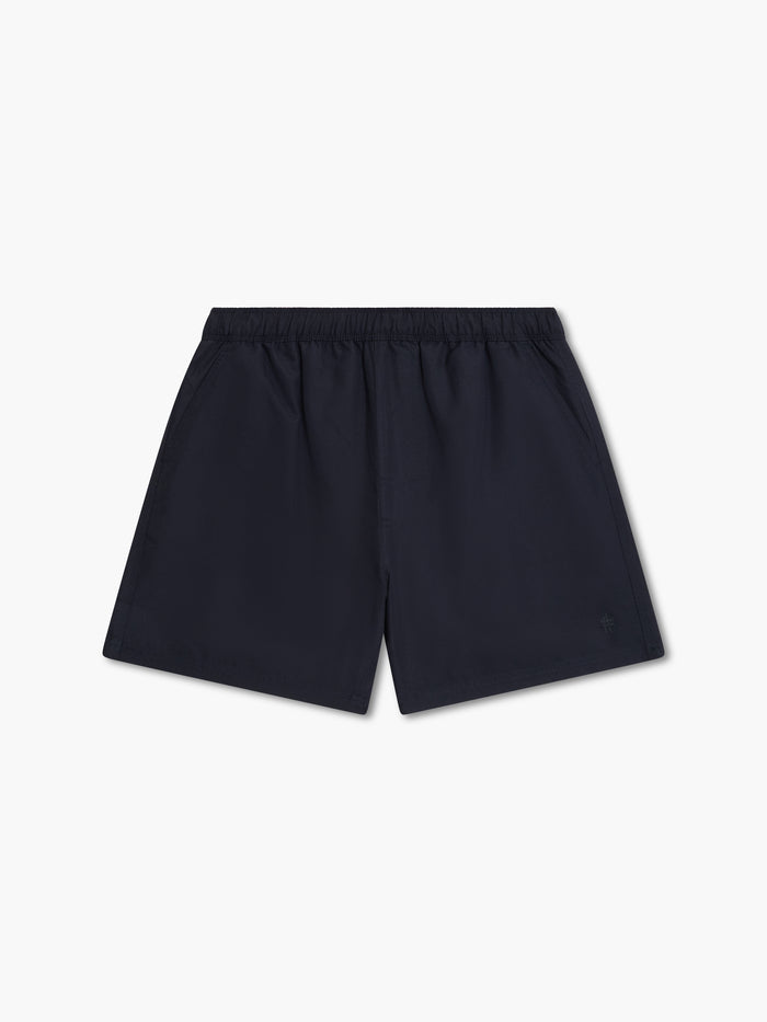 Dark Blue Contrast Swim Shorts