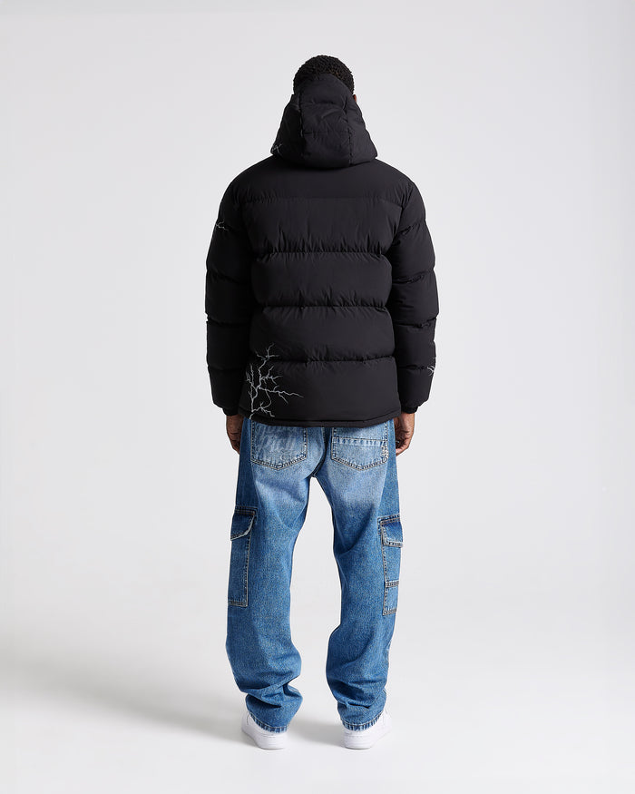 Dark Jacket - Black/White
