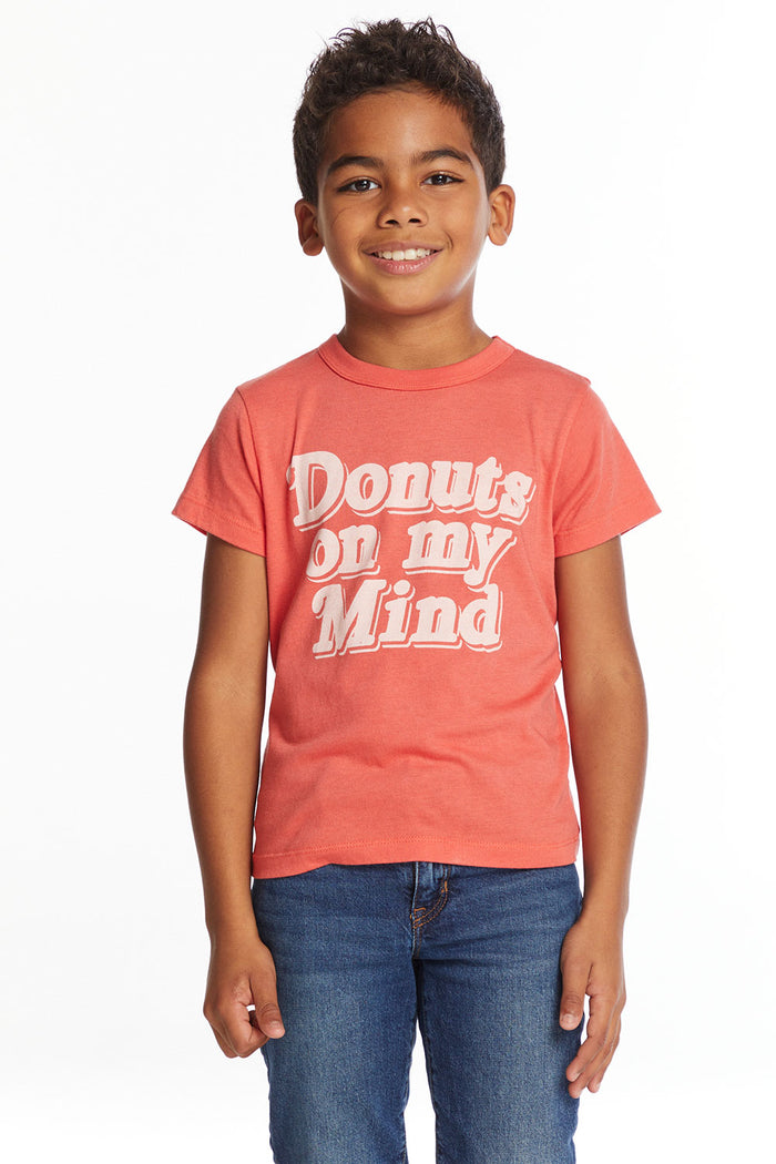 Donuts On My Mind Boys Tee Boys chaserbrand