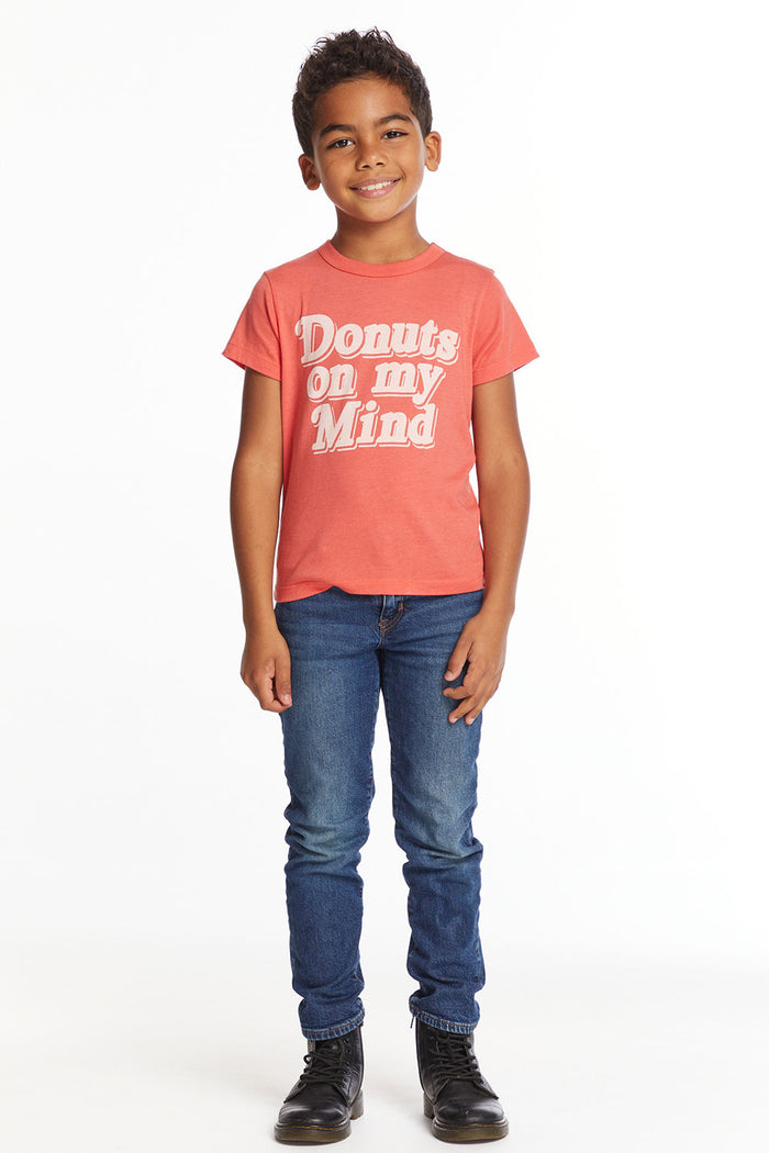 Donuts On My Mind Boys Tee Boys chaserbrand