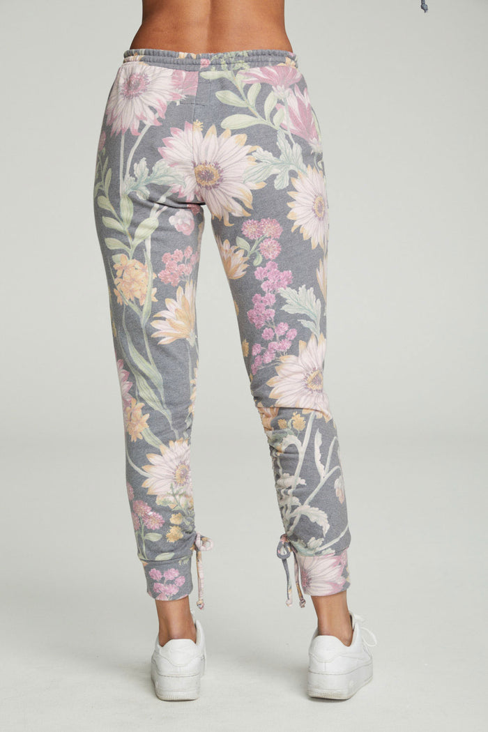 Drawstring Shirred Cuffed Slim Jogger WOMENS chaserbrand