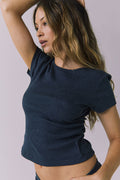Womens Drew Navy Tee chaserbrand
