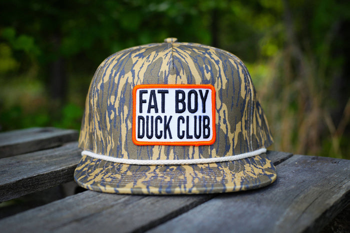 Fat Boy Duck Club Patch Bottomland Tan Rope