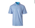 Fieldstone signature polo pink/blue