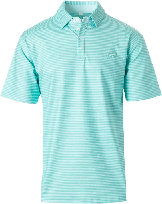Fieldstone youth Signature Polo - Seafoam