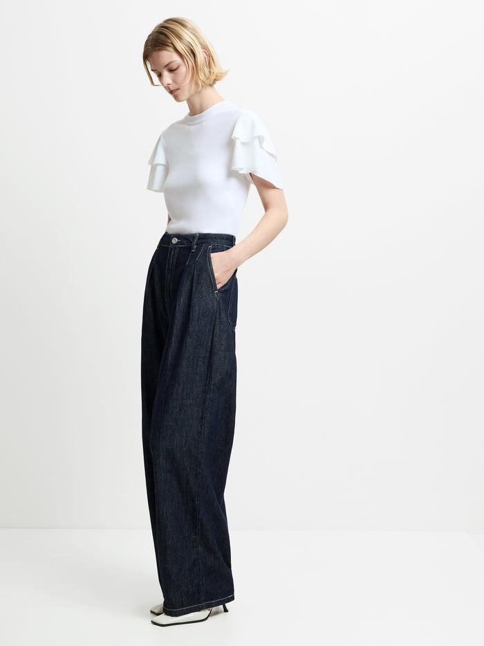 Finley Denim Wide Leg Jeans 32 Inch