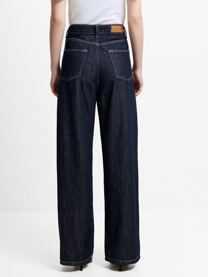 Finley Denim Wide Leg Jeans 32 Inch
