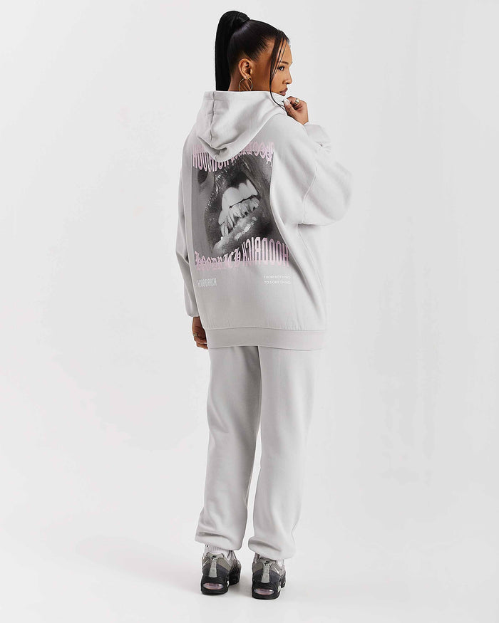 Flex Joggers - Grey/White/Pink
