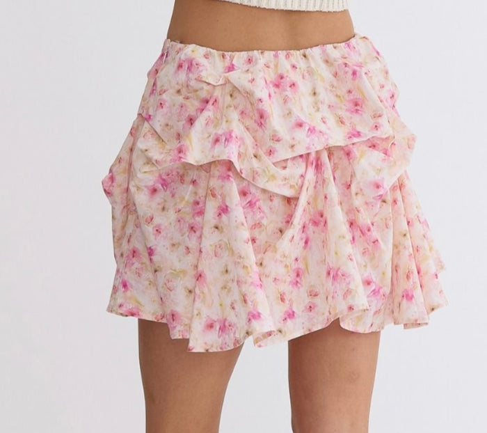 Floral skirt