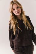 Florie Leopard Pullover Womens chaserbrand