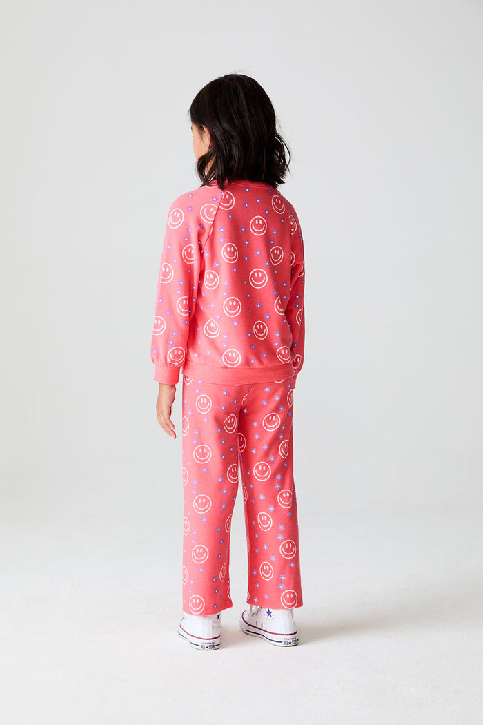 Girls Flower Smile Pants chaserbrand