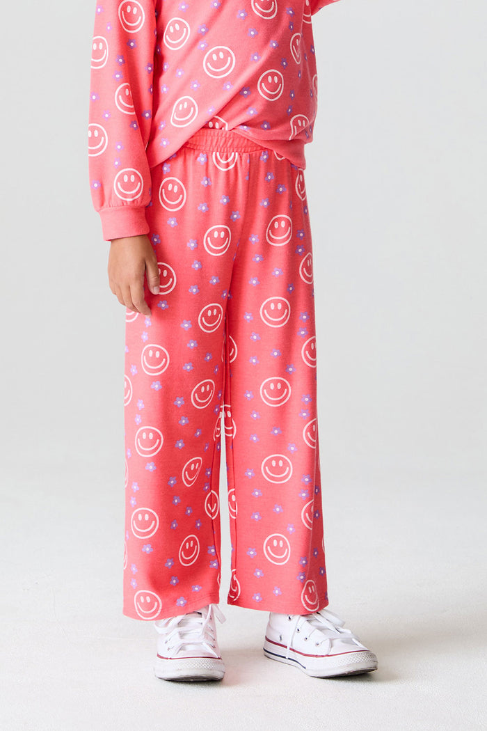 Girls Flower Smile Pants chaserbrand