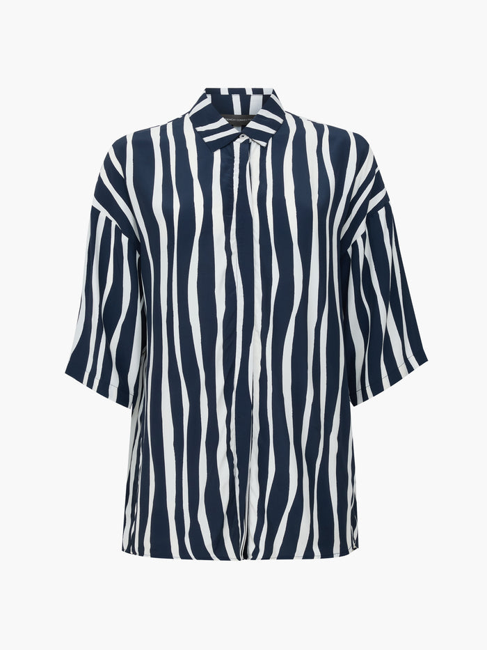 Genevieve Eco Striped Shirt