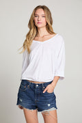 Gianna White Tee WOMENS chaserbrand