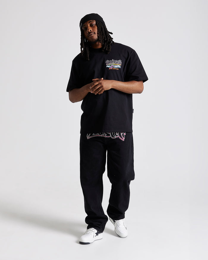 Graff Denim Jeans - Washed Black