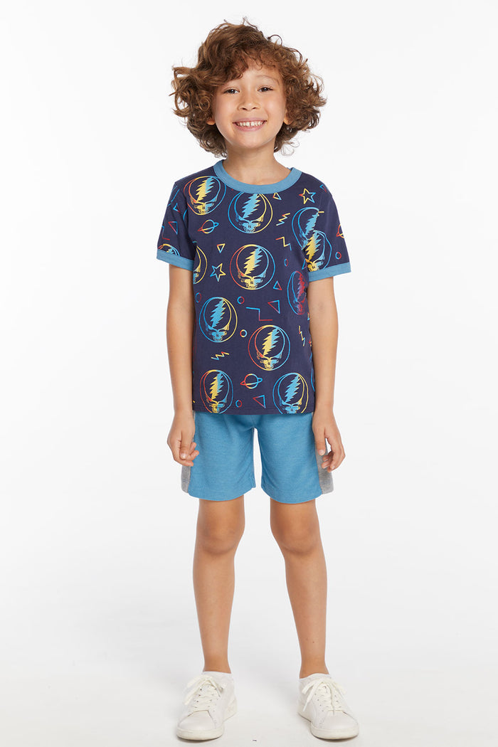 Grateful Dead Steal Your Face Rainbow Boys Tee BOYS chaserbrand