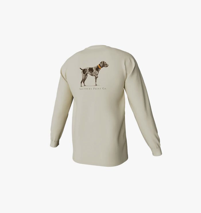 GREYTON DETAIL LONG SLEEVE POCKET TEE southern point