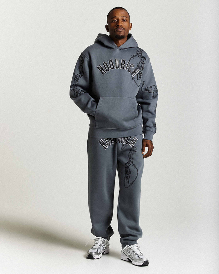 Guepard Oversized Joggers - Grey/Black/White