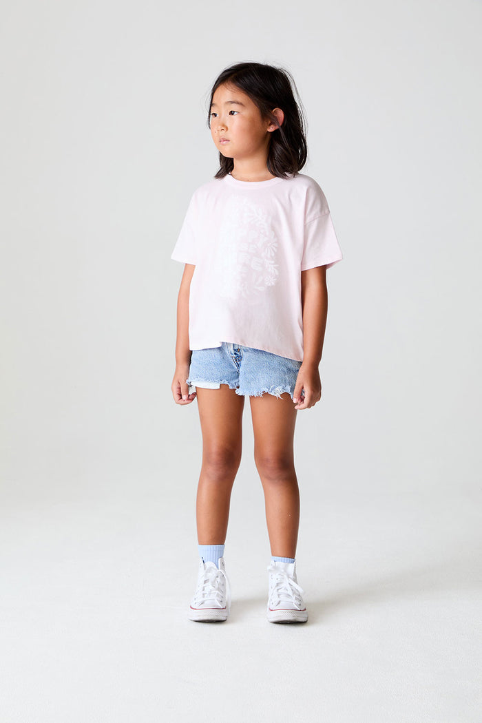 Girls Happy To Be Here Tee chaserbrand