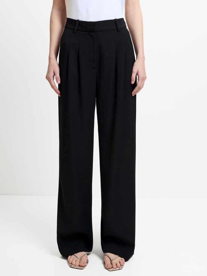 Harrie Black Tailored Trousers