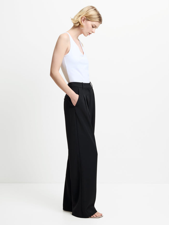 Harrie Black Tailored Trousers