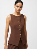 Harrie Suiting Waistcoat Top