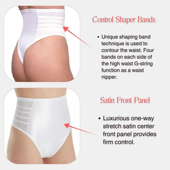High Waist Firm Shaping Thong | Style 900