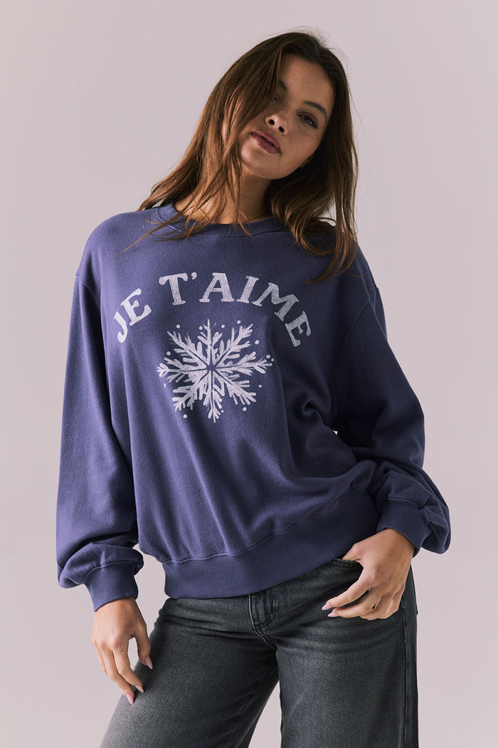 Je T’aime Snow Long Sleeve Womens chaserbrand