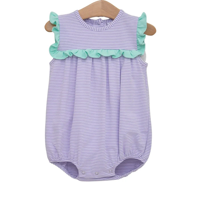 Jellybean Bella Bubble- Lavender Stipe and Mint