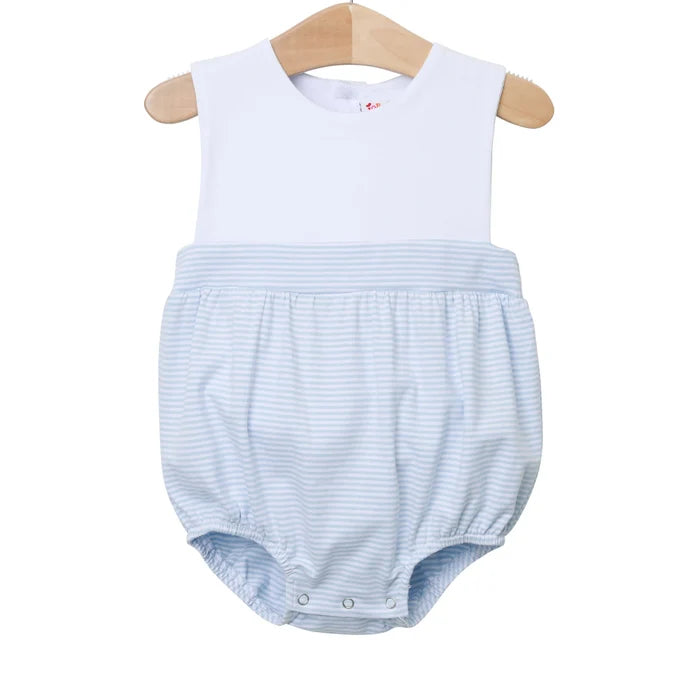 Jellybean Benjamin Bubble- Light Blue Stripe