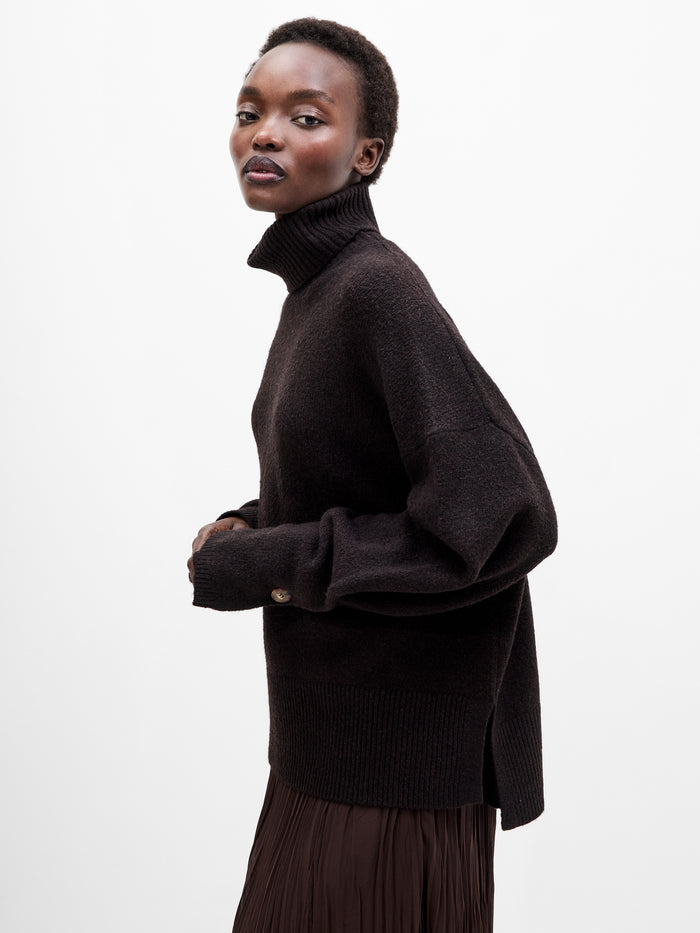 Kezia Recycled Roll Neck Jumper