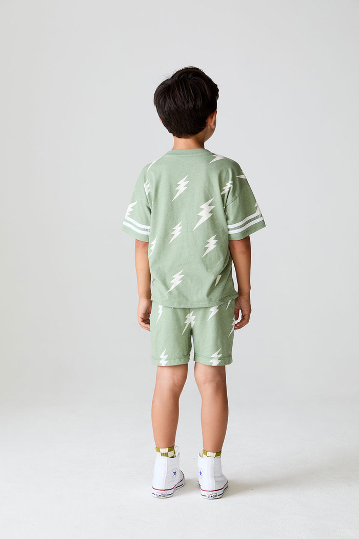 Boys Lightning All Over Shorts chaserbrand