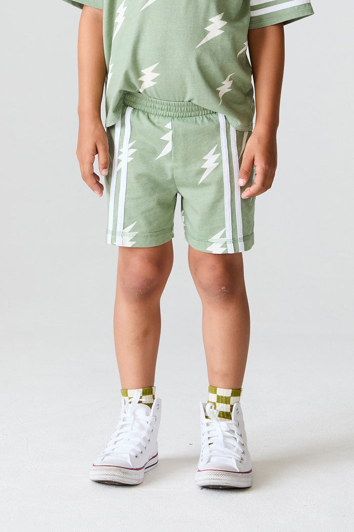 Boys Lightning All Over Shorts chaserbrand