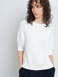 Lily Mozart Purl Knit Short Sleeve Jumper