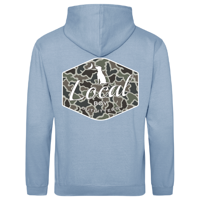 Local boy Youth BWH - Dog & Moon Camo Badge