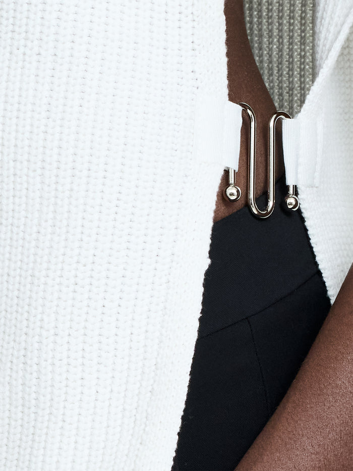 Lottie Cream Hardware Tabard