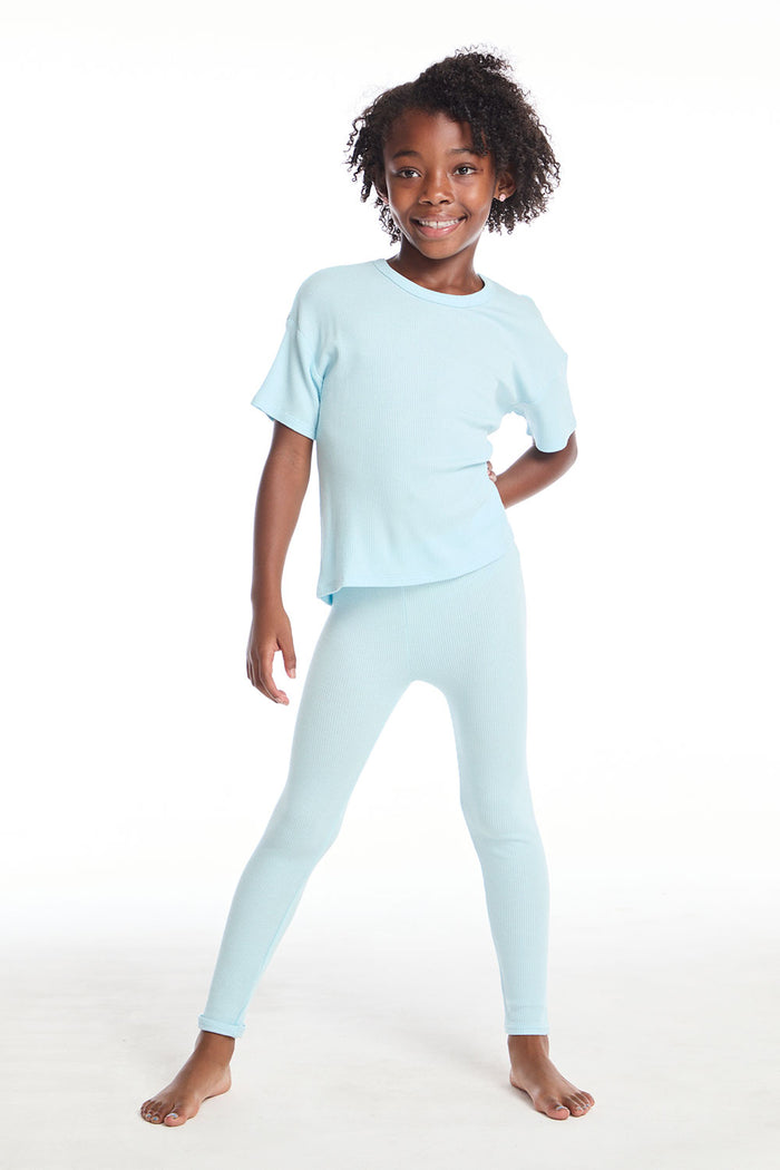 Lounge Baby Blue Jay Girls Legging GIRLS chaserbrand