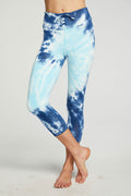 Lounge Knit Lace-up Cropped Legging WOMENS - chaserbrand