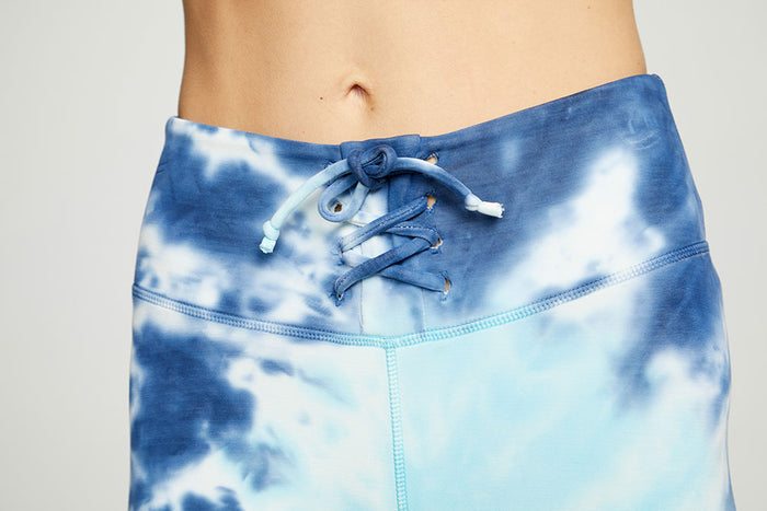 Lounge Knit Lace-up Cropped Legging WOMENS - chaserbrand